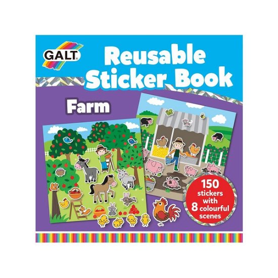 Cover for Galt · Galt - Reusable Sticker Book - Farm (55-1005104) (Toys)