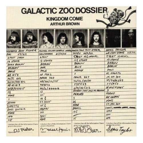 Cover for Brown, Arthur &amp; Kindom Come · Galactoc Zoo Dossier +5 (CD) [Bonus Tracks edition] (2010)