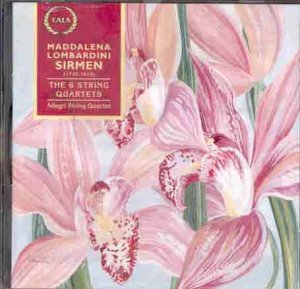 Cover for Allegri String Quartet · The Six String Quartets Cala Records Klassisk (CD) (1994)