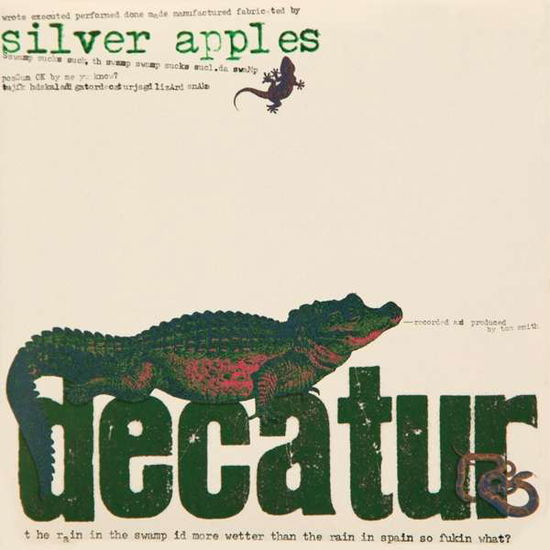 Decatur - Silver Apples - Musiikki - CHICKEN COOP REC. - 5024545752922 - torstai 24. marraskuuta 2016