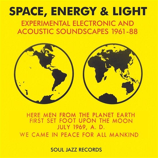 Cover for Soul Jazz Records Presents / Various · Space, Energy &amp; Light (LP) [Yellow edition] (2023)