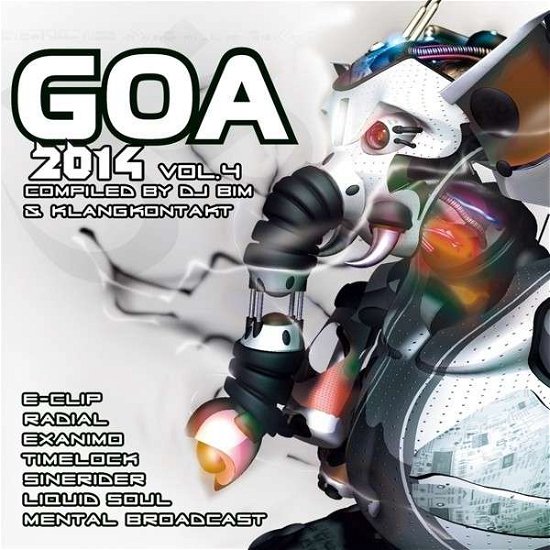 Goa 2014 / 4 - V/A - Musik - YELLOW SUNSHINE EXPLOSION - 5028557133922 - 19 september 2014