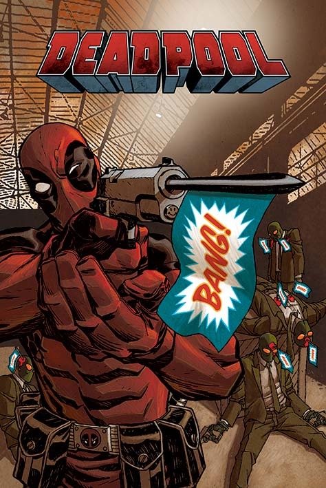 DEADPOOL - Poster 61X91 - Bang - Marvel: Deadpool - Merchandise - Pyramid Posters - 5050574337922 - 7. februar 2019