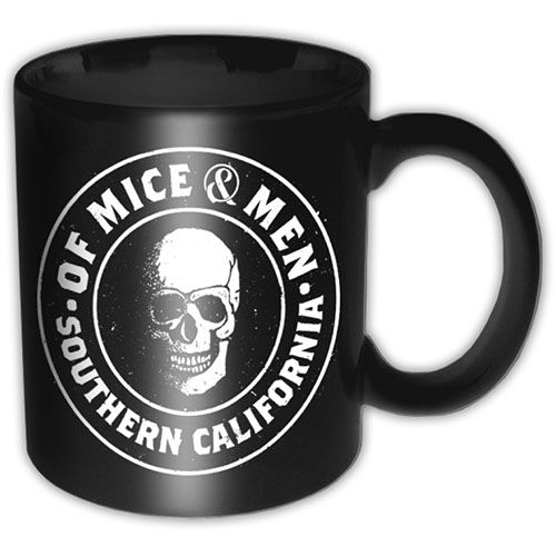 Cover for Of Mice &amp; Men · Of Mice &amp; Men Boxed Standard Mug: Badge (Tasse) [Black edition]