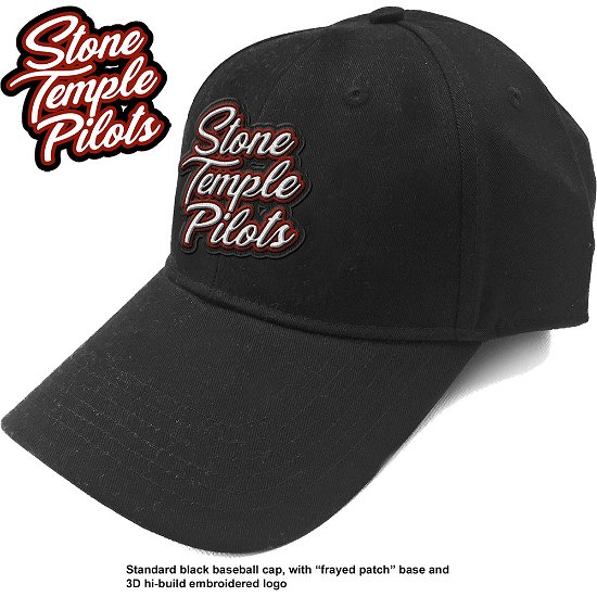 Cover for Stone Temple Pilots · Stone Temple Pilots Unisex Baseball Cap: Scroll Logo (Bekleidung) [Black - Unisex edition]