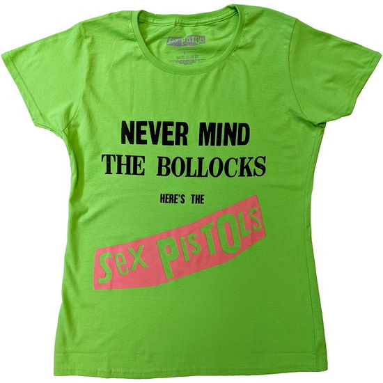 The Sex Pistols Ladies T-Shirt: Nevermind the B...s Original Album - Sex Pistols - The - Merchandise -  - 5056561078922 - March 22, 2023