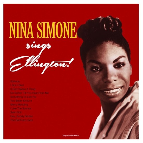 Cover for Nina Simone · Sings Duke Ellington (White Vinyl) (LP) [Coloured edition] (2021)