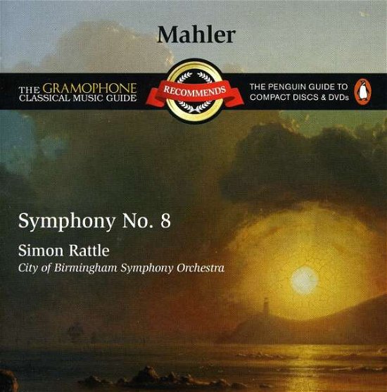 Cover for Mahler · SYMPHONY NO 8 simon rattle (CD) (2008)