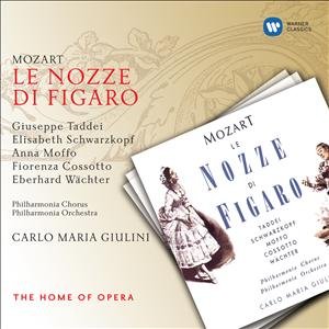 Mozart/Le Nozze Di Figaro - Po & Ch / Giulini - Muziek - WARNER CLASSICS - 5099973595922 - 18 maart 2013