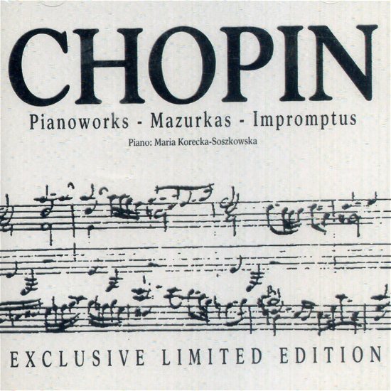 Cover for Chopin · Pianoworks-mazurkas-impromptus (CD)