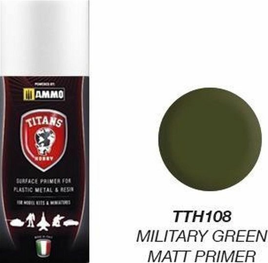 Cover for Ammo Mig Jiminez · Ammo Mig Jiminez - Titans Hobby: Military Green Matt Primer 400 Ml Spray (Toys)