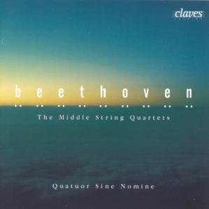 Cover for Sine Nomine Quartett · Streichquartette Op.59+74+95 (CD) (2018)