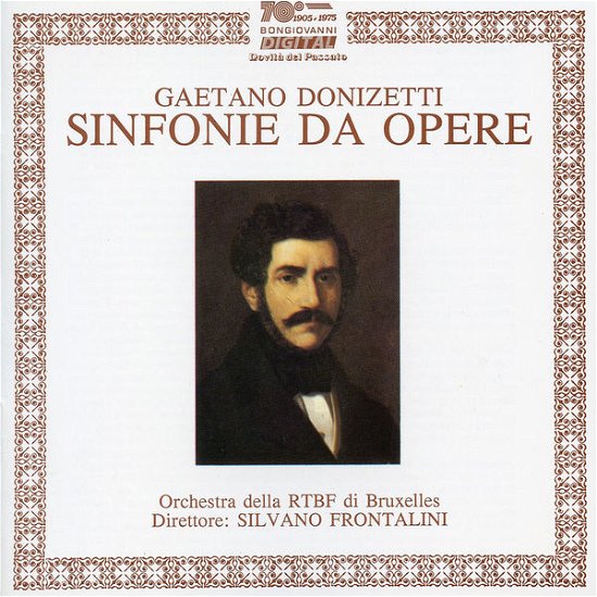 Cover for Donizetti / Frontalini / Belgian Rso · Opera Overtures (CD) (1994)