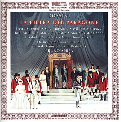 Cover for Rossini / Aprea / Graz Symphony Orchestra · La Pietra Del Paragone (CD) (1996)
