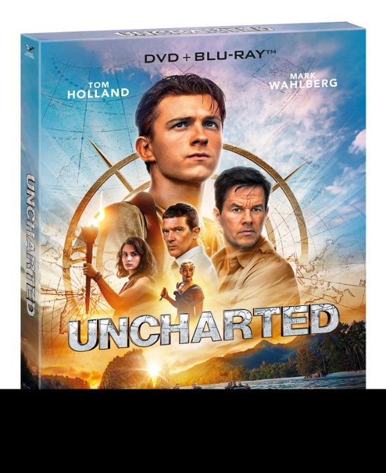 Cover for Uncharted - Combo (Dv+Br) + Porta Documenti + Segnalibro (Blu-ray) (2022)