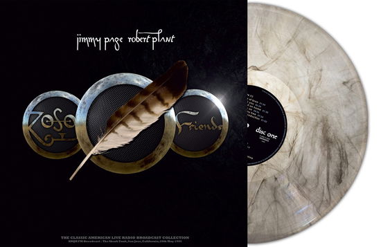 Cover for Jimmy Page &amp; Robert Plant · ZOSO Friends (3 LP Grey Marbled Vinyl) (LP) (2024)