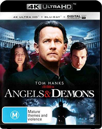 Cover for 4k Uhd · Angels &amp; Demons (UHD / BD) (UV) (4K Ultra HD) (2016)