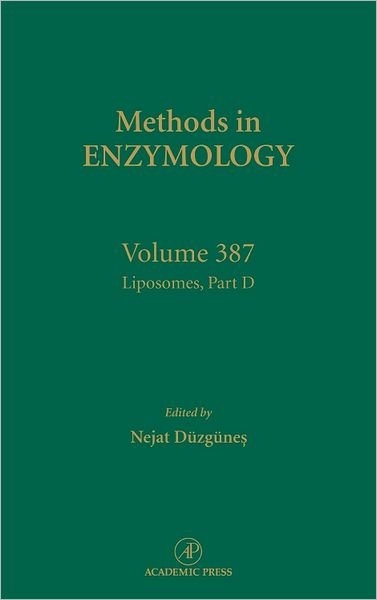 Cover for Nejat Duzgunes · Liposomes, Part D (Hardcover bog) (2004)