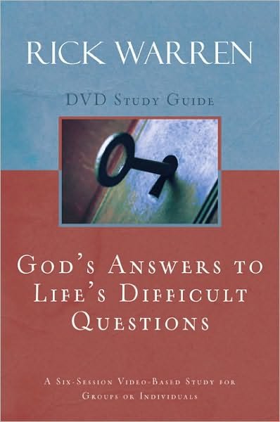 Cover for Rick Warren · God's Answers to Life's Difficult Questions Bible Study Guide (Paperback Book) (2009)