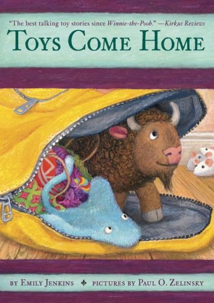 Cover for Emily Jenkins · Toys Come Home: Being the Early Experiences of an Intelligent Stingray, a Brave Buffalo, and a Brand-New Someone Called Plastic - Toys Go Out (Paperback Book) (2016)