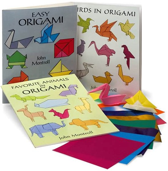 Cover for Dover Dover · Origami Fun Kit for Beginners: &quot;Birds in Origami&quot;, &quot;Easy Origami&quot;, &quot;Favorite Animals in Origami&quot; - Dover Fun Kits (Taschenbuch) (2003)