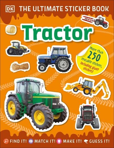 Cover for Dk · The Ultimate Sticker Book Tractor (Paperback Book) (2021)