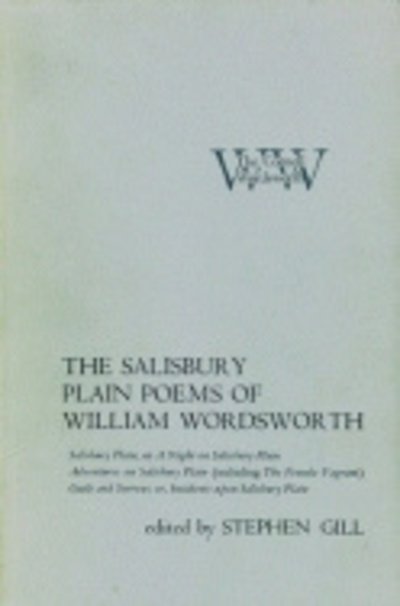 Cover for William Wordsworth · The Salisbury Plain Poems of William Wordsworth - The Cornell Wordsworth (Inbunden Bok) (1975)