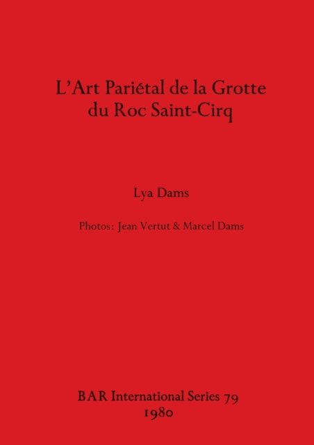 Cover for Lya Dams · L' Art Parietal de la Grotte du Roc Saint-Cirq (Pocketbok) (1980)