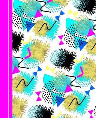 Cover for Shayley Stationery Books · Memphis Geometric Fusion Pattern (Paperback Book) (2019)