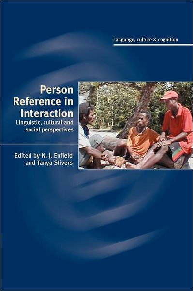 Cover for N J Enfield · Person Reference in Interaction: Linguistic, Cultural and Social Perspectives - Language Culture and Cognition (Pocketbok) (2012)