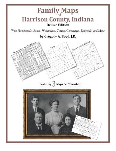 Cover for Gregory a Boyd J.d. · Family Maps of Harrison County, Indiana (Paperback Book) (2010)