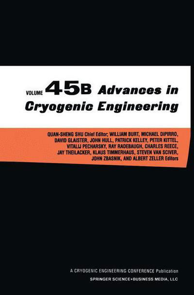Advances in Cryogenic Engineering - Advances in Cryogenic Engineering (Closed) - Quan-sheng Shu - Books - Springer-Verlag New York Inc. - 9781461368922 - November 27, 2013