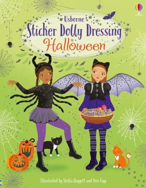 Cover for Fiona Watt · Sticker Dolly Dressing Halloween: A Halloween Book for Children - Sticker Dolly Dressing (Paperback Bog) (2020)