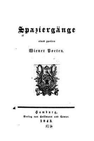 Cover for Anastasius Grun · Spaziergange eines zweiten Wiener Poeten (Pocketbok) (2015)