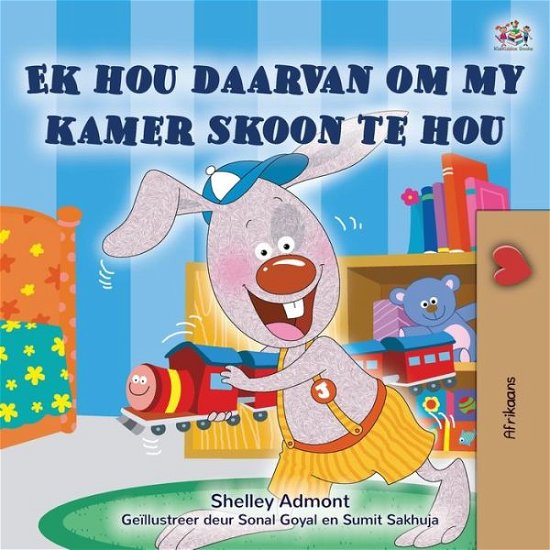 Cover for Shelley Admont · I Love to Keep My Room Clean (Afrikaans Book for Kids) (Pocketbok) (2021)