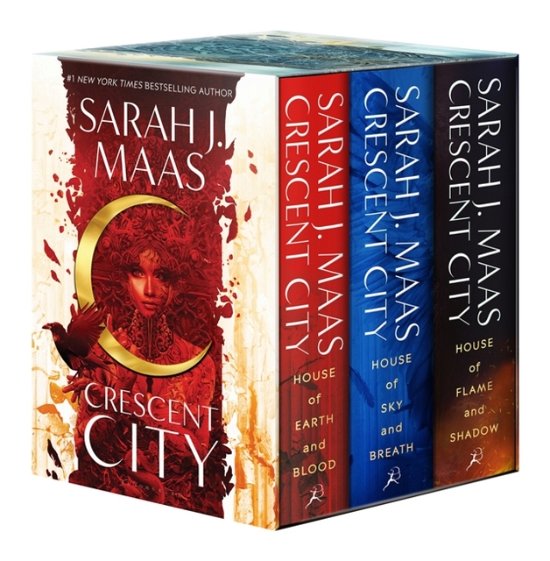 Cover for Sarah J. Maas · Crescent City Hardcover Box Set: Devour all three books in the SENSATIONAL Crescent City series - Crescent City (Gebundenes Buch) (2024)