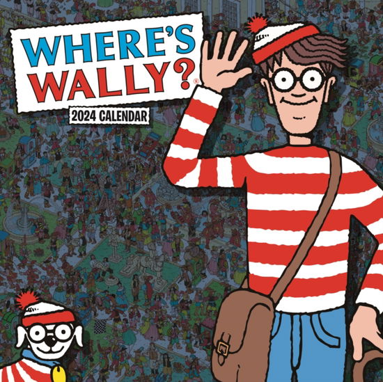 Cover for Kalender · Where's Square Wally Square Wall Calendar 2024 (Calendar) (2023)