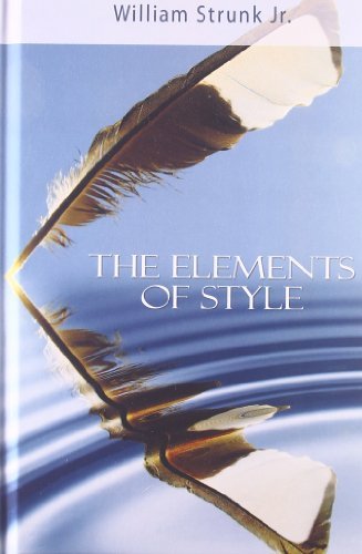 Cover for Strunk, William, Jr · The Elements of Style (Inbunden Bok) (2010)