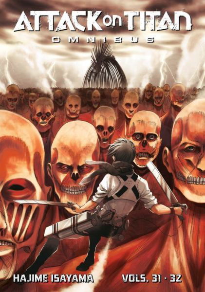 Attack on Titan Omnibus 11 (Vol. 31-32) - Attack on Titan Omnibus - Hajime Isayama - Livros - Kodansha America, Inc - 9781646514922 - 18 de julho de 2023