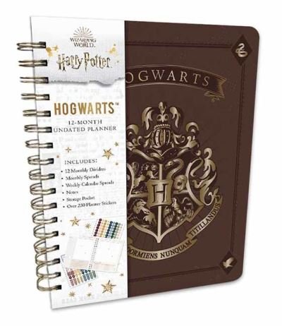 Cover for Insight Editions · Harry Potter: 12-Month Undated Planner (Paperback Book) (2021)