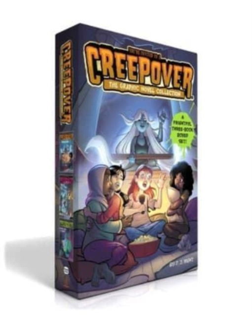 Cover for P.J. Night · You're Invited to a Creepover The Graphic Novel Collection (Boxed Set): Truth or Dare . . . The Graphic Novel; You Can't Come in Here! The Graphic Novel; Ready for a Scare? The Graphic Novel - You're Invited to a Creepover: The Graphic Novel (Paperback Book) (2023)