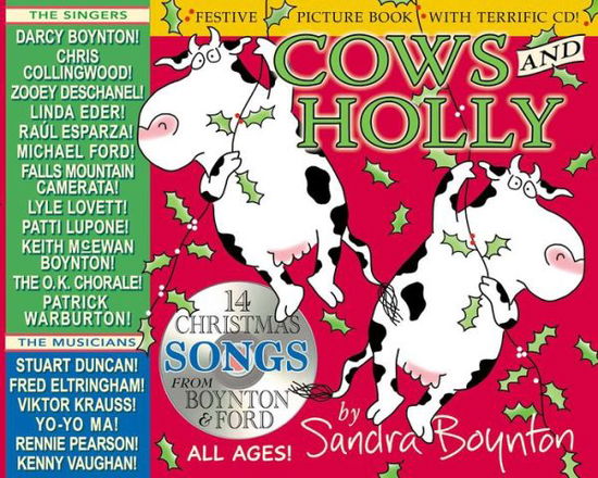 Cover for Sandra Boynton · Cows and Holly (Hardcover Book) (2024)