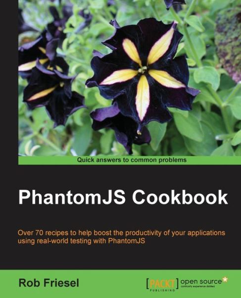 Cover for Rob Friesel · PhantomJS Cookbook (Paperback Book) (2014)