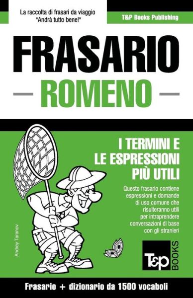 Cover for Andrey Taranov · Frasario Italiano-romeno E Dizionario Ridotto Da 1500 Vocaboli (Paperback Book) (2015)