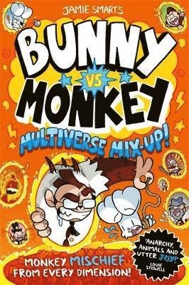 Cover for Jamie Smart · Bunny vs Monkey: Multiverse Mix-up! - Bunny vs Monkey (Pocketbok) (2023)