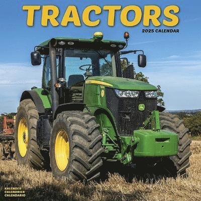Tractors Calendar 2025 Square Wall Calendar - 16 Month (Kalender) (2024)