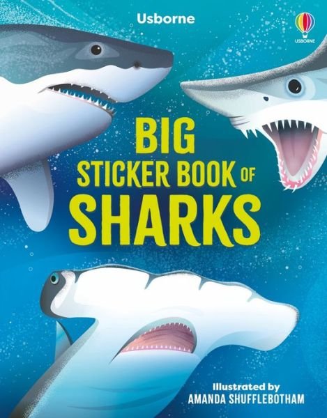 Cover for Alice James · Big Sticker Book of Sharks (Bok) (2024)