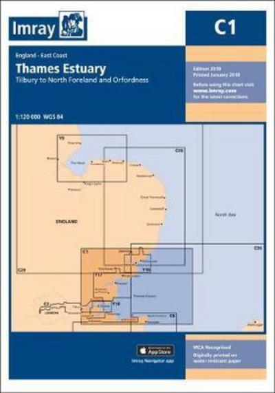 Cover for Imray · Imray Chart C1: Thame Estuary - C Charts (Paperback Book) [New edition] (2018)