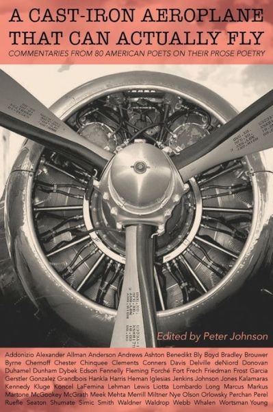 Cover for Peter Johnson · A Cast-Iron Aeroplane That Can Actually Fly: Commentaries from 80 Contemporary American Poets on Their Prose Poetry (Taschenbuch) (2019)