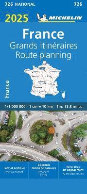 Cover for Michelin · Michelin National Maps: France Route Planning 2025 (Innbunden bok) (2024)